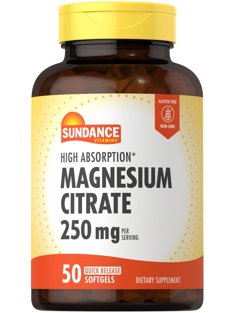 Magnesium Citrate Softgels 250mg