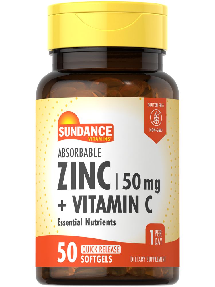 Zinc with Vitamin C 50mg