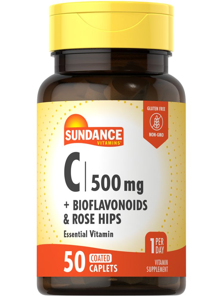 Vitamin C 500mg with Bioflavonoids & Rose Hips
