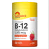 Sundance Vitamins B-12 Methylcobalamin 5,000 mcg with natural berry flavor, 50 fast dissolve vegan tablets.