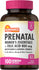 Prenatal multivitamin with 800 mcg folic acid, 100 quick release capsules. Gluten free, non-GMO.