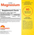 Image showing Supplement Facts for Magnesium 500 mg, 200 coated caplets.