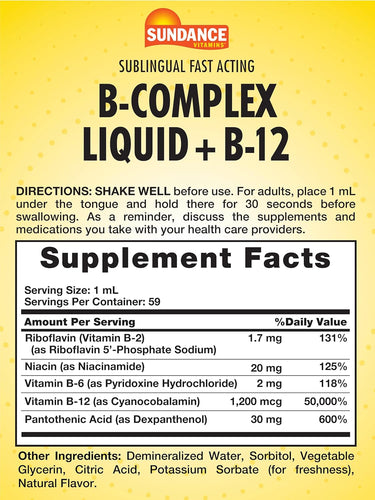 Vitamin B-Complex with B-12