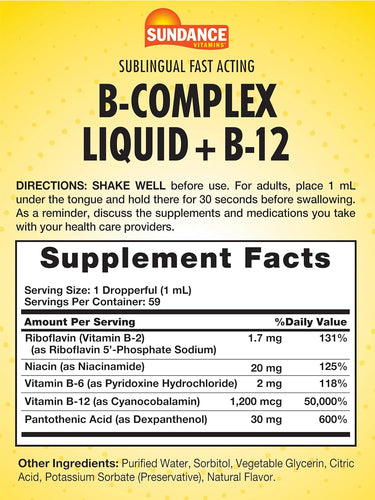 Vitamin B-Complex with B-12