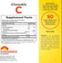 SD C 1000 mg + RH 90 Chewable Tablets label showing Supplement Facts, usage directions, and allergen details.