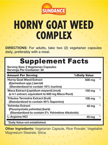 Horny Goat Weed Complex