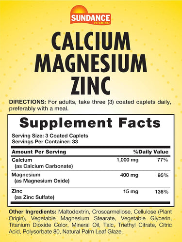 Calcium Magnesium Zinc