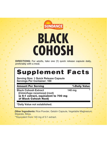 Black Cohosh | 100 Count