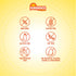 Ginkgo Bacopa bottle with icons indicating NON-GMO, GLUTEN FREE, LACTOSE FREE, SOY FREE, PRESERVATIVE FREE, NO ARTIFICIAL FLAVORS.