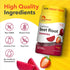 Sundance Vitamins Superfood Beet Root Gummies, 50 vegan gummies, strawberry flavor, gluten-free, and non-GMO.