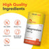 Magnesium bottle with icons indicating Non-GMO, Gluten Free, Lactose Free, No Artificial Sweetener, Soy Free.