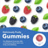 SD Melatonin 5 mg 60 Gummies, 'Deliciously Fruity' mixed berry flavor. A single '3/4 inch' red gummy is shown.