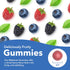 Melatonin 10 mg 60 Gummies. Fruity mixed berry flavor, 3/4 inch size, supports sleep wellness.