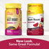 Sundance Vitamins Superfood Beet Root Gummies, 50 Vegan Gummies, Strawberry Flavor. New and old packaging side-by-side.