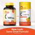Sundance Vitamins Chewable C 1000 mg, Natural Orange Flavor, 90 tablets, showing both old and new packaging.