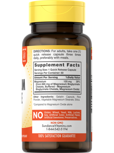 Magnesium Glycinate 665mg