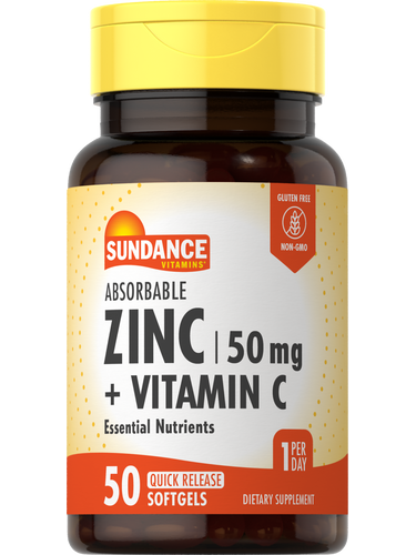 Zinc with Vitamin C 50mg