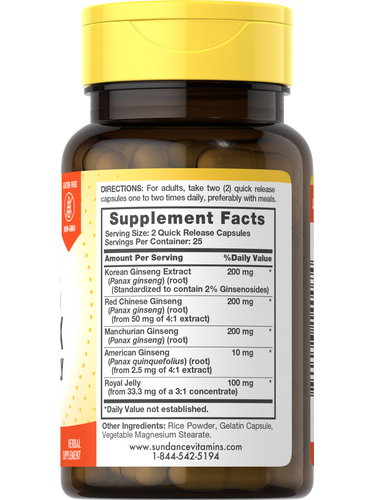 Super Ginseng Complex with Royal Jelly