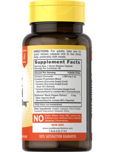Turmeric Curcumin Complex 1000mg