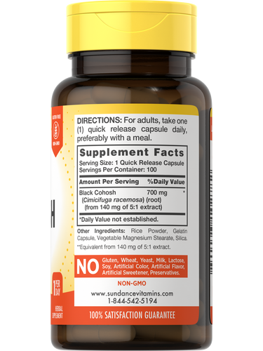 Black Cohosh 700mg
