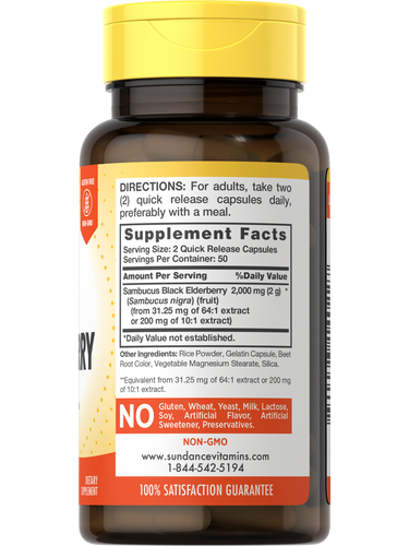 Black Elderberry 2000mg