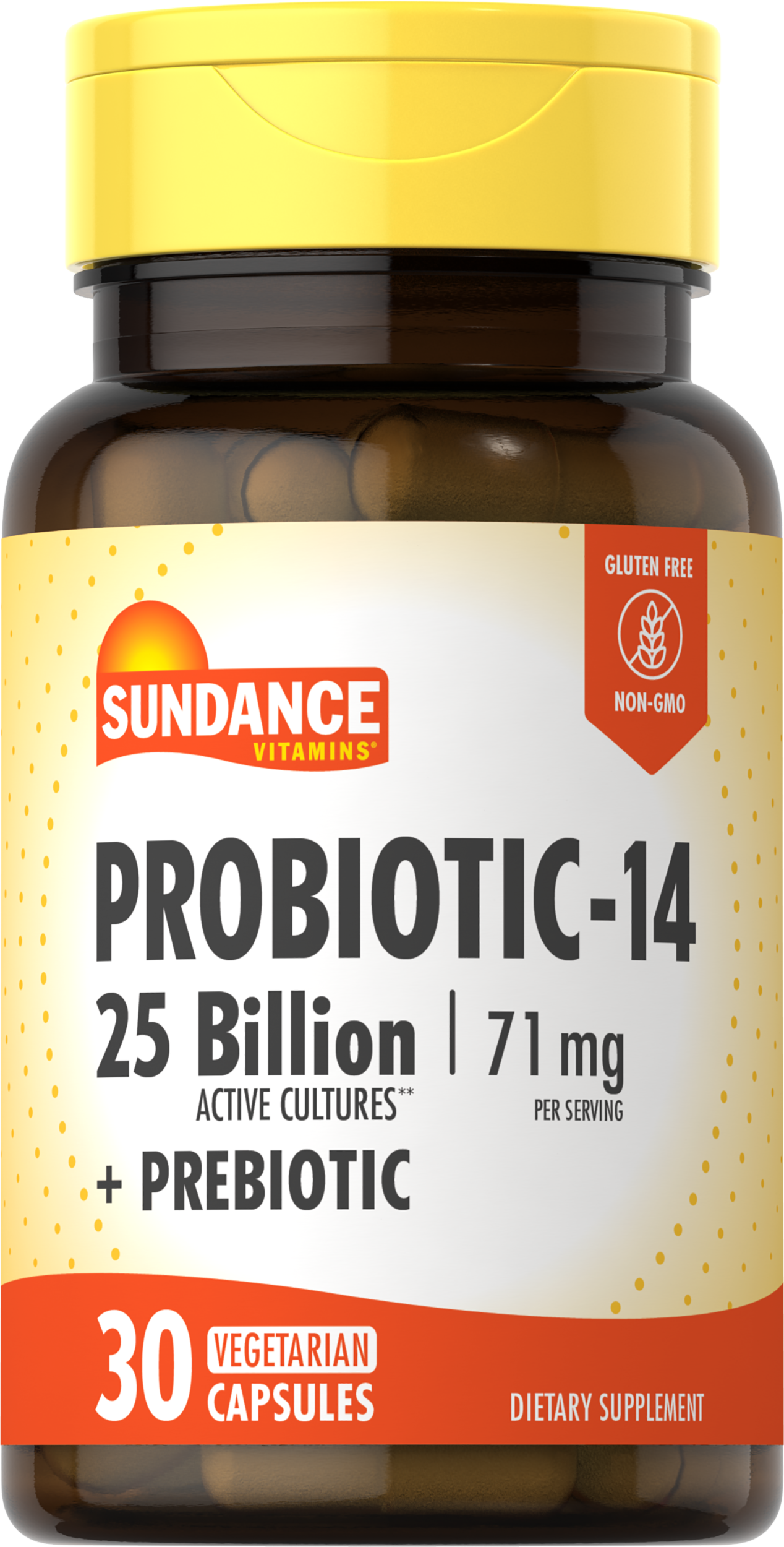 Probiotic-14 with Prebiotics 25 Billion Cultures