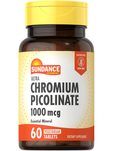 Chromium Picolinate 1000mcg | 60 Tablets