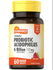 Hand holding Probiotic Acidophilus 6 Billion 17 mg per serving chewable tablets, 60 count bottle.