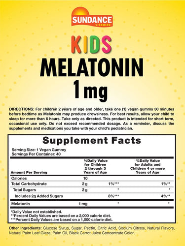 Melatonin for Kids 1mg