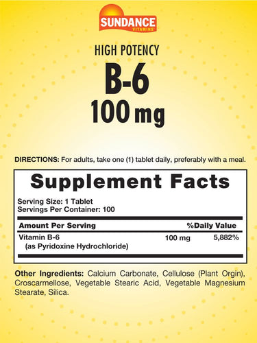 Vitamin B-6 100mg