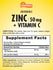 Zinc with Vitamin C 50mg