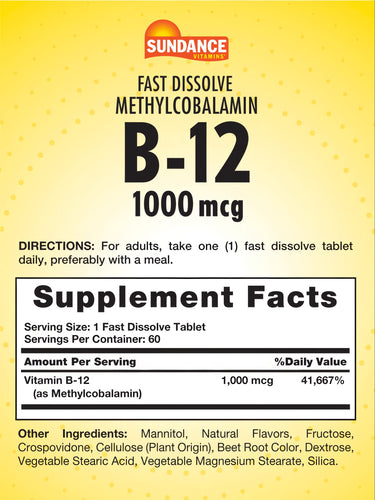 Vitamin B-12 1000mcg