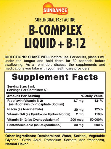 Vitamin B-Complex with B-12