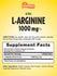 L-Arginine 1000mg
