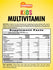 Multivitamin for Kids