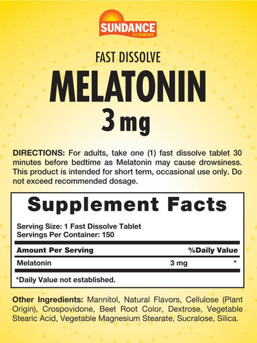 Melatonin 3mg