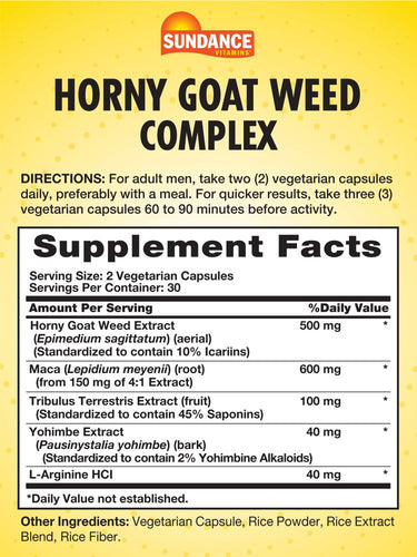 Horny Goat Weed Complex
