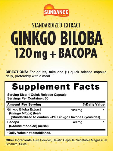 Ginkgo Biloba 120mg