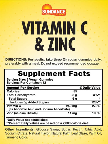 Vitamin C & Zinc