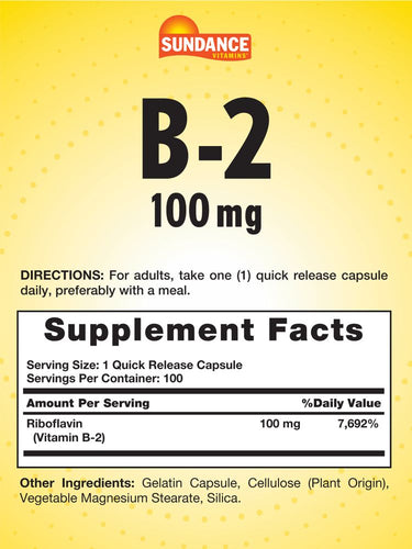Vitamin B-2 100mg