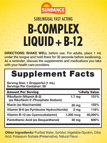 Vitamin B-Complex with B-12