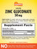 Zinc Gluconate 50mg