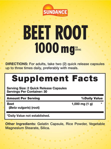 Beet Root 1000mg