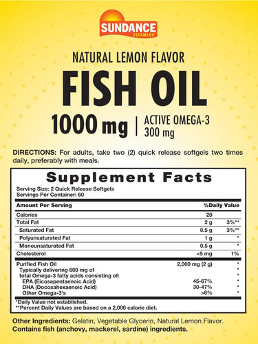 Fish Oil 1000mg