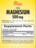 Magnesium 500mg