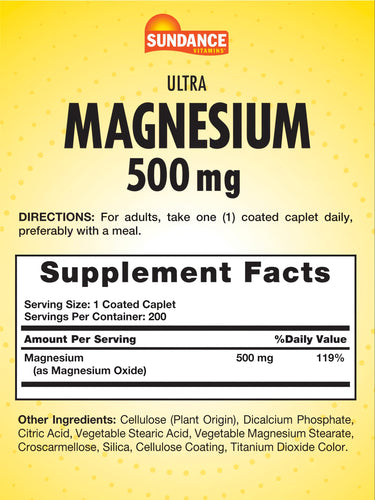 Magnesium 500mg