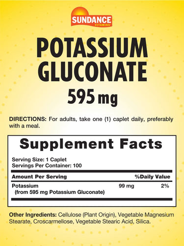 Potassium Gluconate 595mg