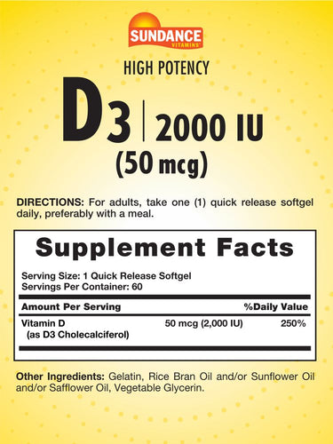 Vitamin D-3 2000IU