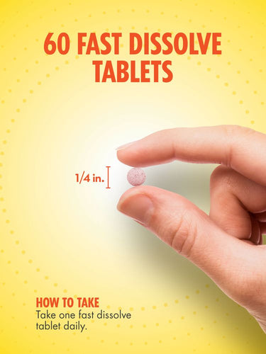 Vitamin B-12 2500mcg with Folic Acid