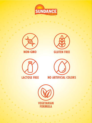 B-Complex + B-12 bottle: Non-GMO, gluten free, lactose free, no artificial colors, vegetarian formula.